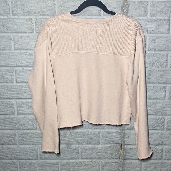 NWT MSRP $198 Current/Elliott Acture Knit Cropped Sweater Women's Size 2 (US6-8) - Picture 7 of 10